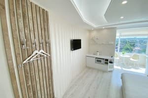 Квартира Панорамные SKY HOUSE. Бесключевой доступ в ЖК Набережный квартал. Апартаменты двухместный  14